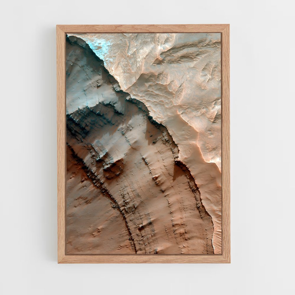 Poster Aube sur Mars – affiche Système solaire (vue 4)
